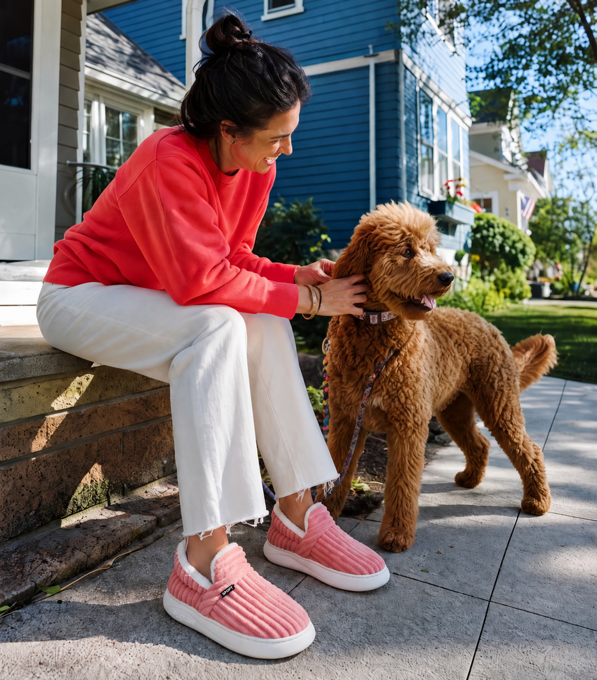 Stylish Lightweight Warm Shoes Indoor Outdoor