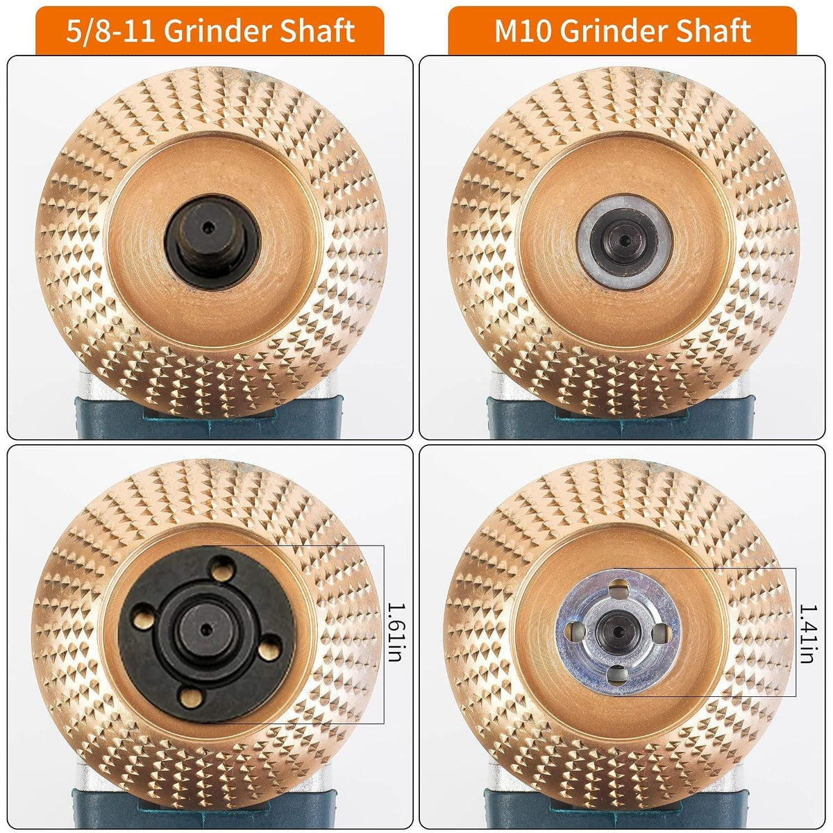 🔥 3PCS 4" Wood Carving Disc Set — The Ultimate Woodworking Game-Changer