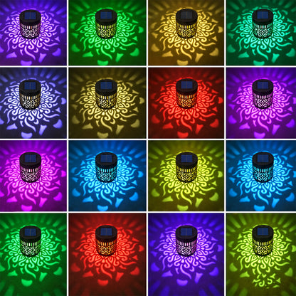 65K+ SOLD!✨Solar Mandala Wall Light | Outdoor Garden Fence Projector Lamp 🪐🌌