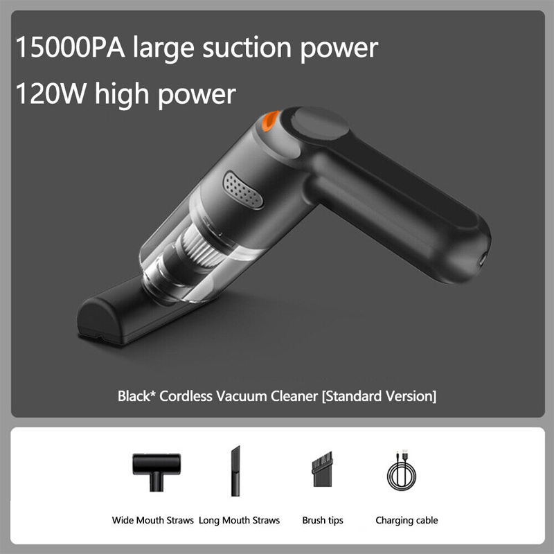 ⏳Limited-time 49% off⏰Cordless car vacuum – 10000Pa suction, lightweight, long battery life!🚗💨