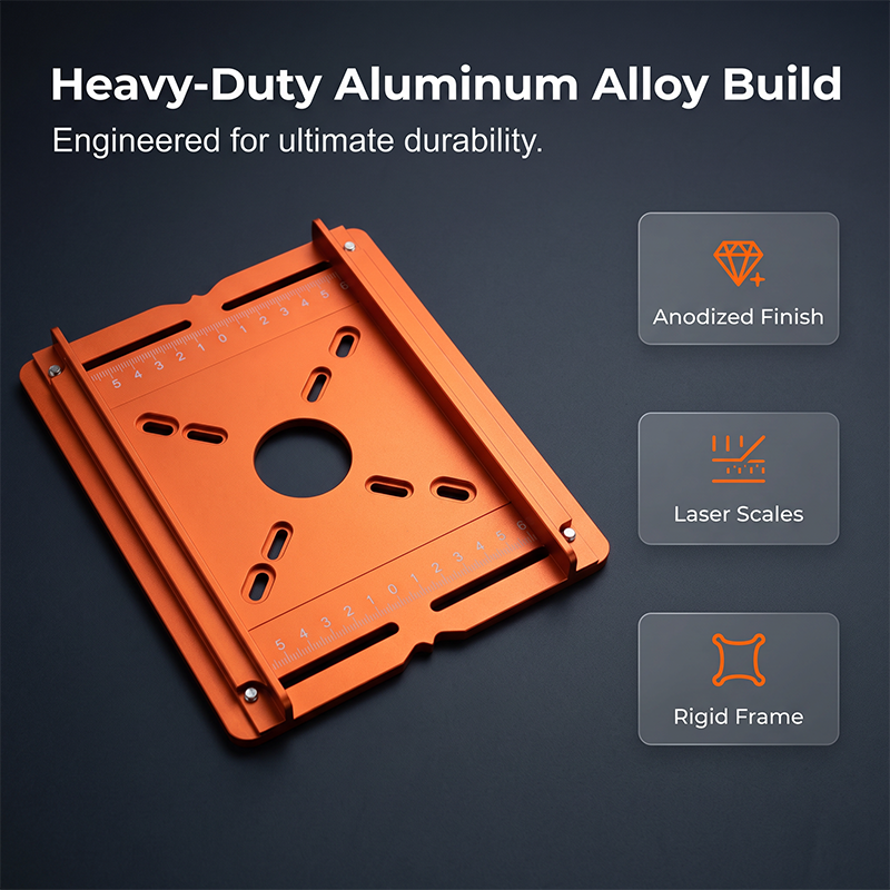 chayegu Precision Wood Router Slotting Guide Bracket