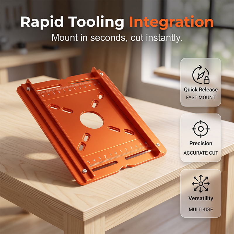 chayegu Precision Wood Router Slotting Guide Bracket