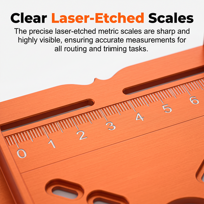 chayegu Precision Wood Router Slotting Guide Bracket